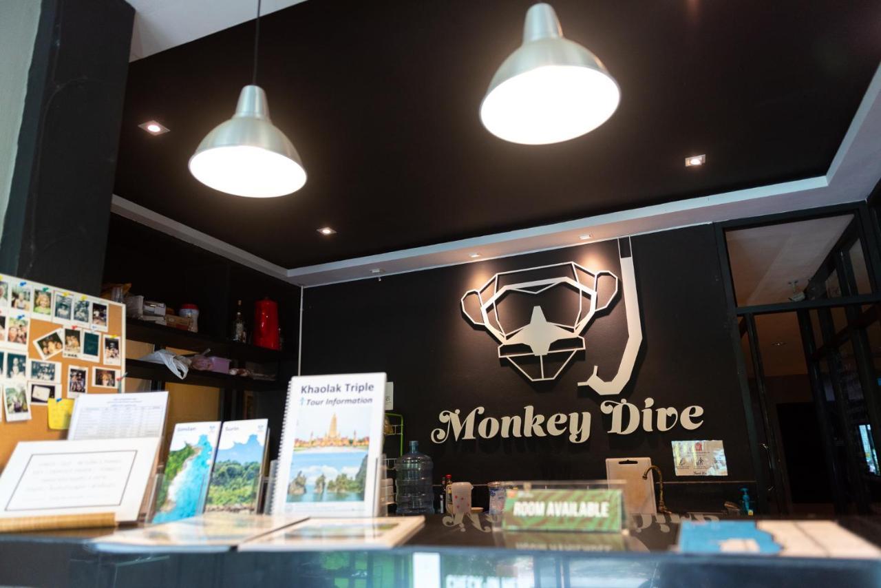 Monkey Dive Hostel Khaolak Khao Lak Esterno foto